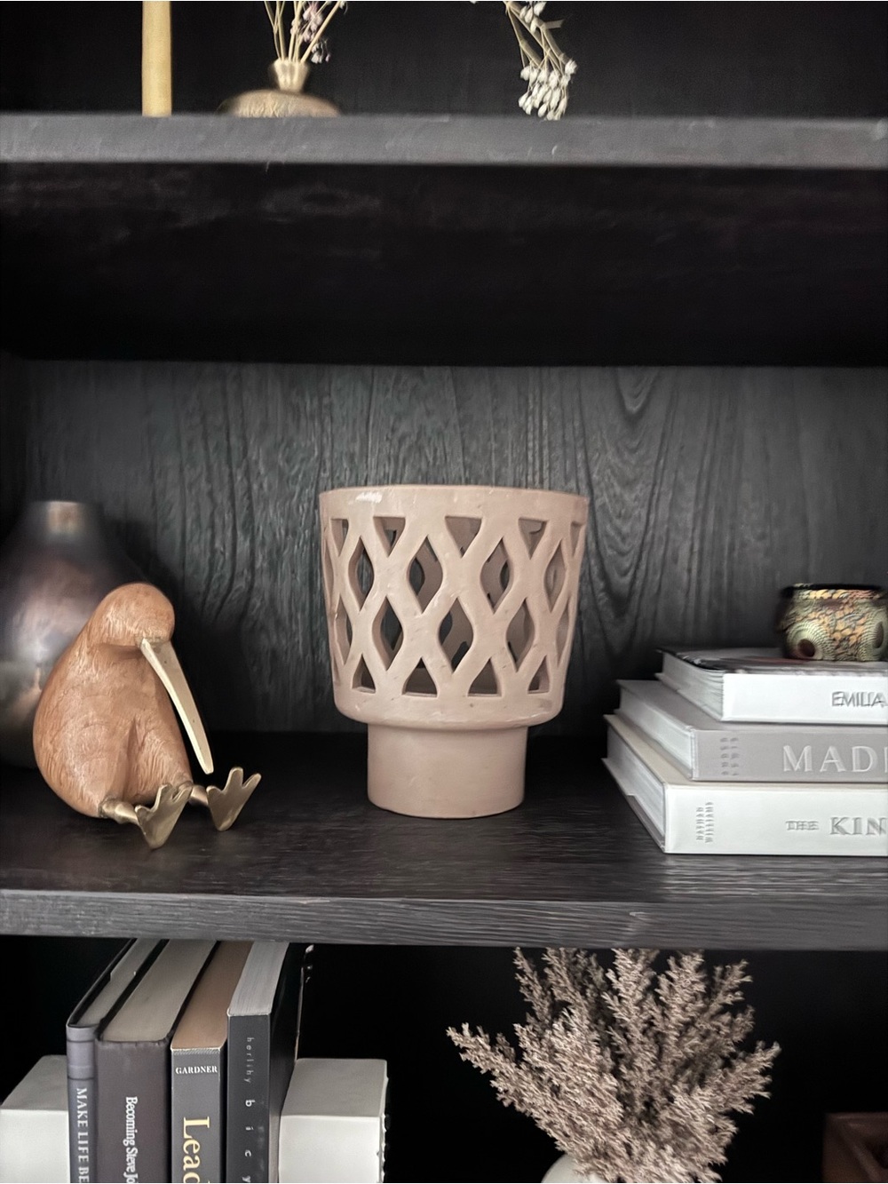 Crate & Barrel Ceramic Lantern